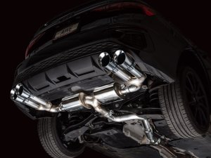 Audi S3 Performance Exhaust - AWE Tuning - Cat-Back Touring with 180 Technology® - Chrome Silver - `22-`24